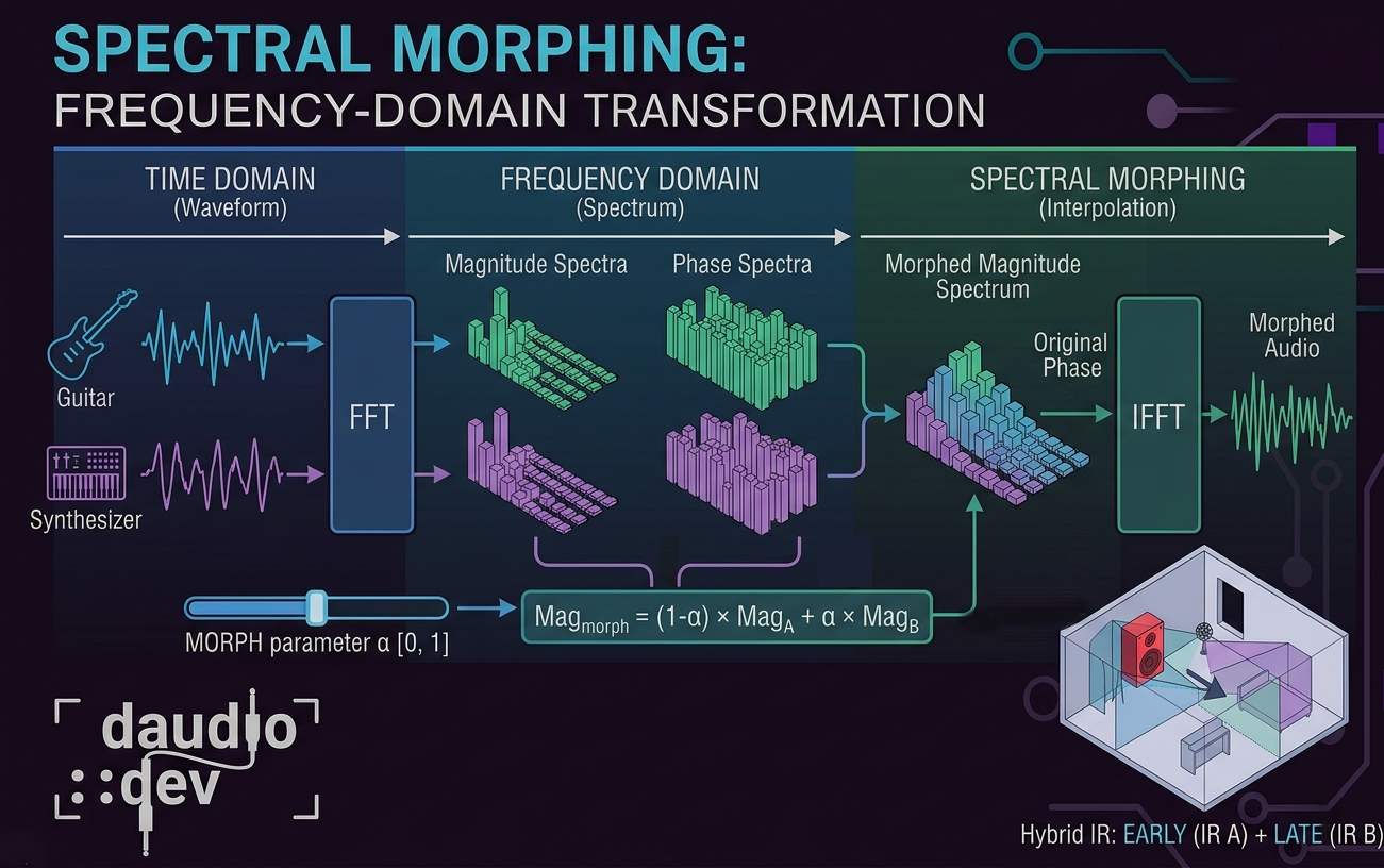 Spectral Morphing: Frequency-Domain Audio Transformation | daudio::dev